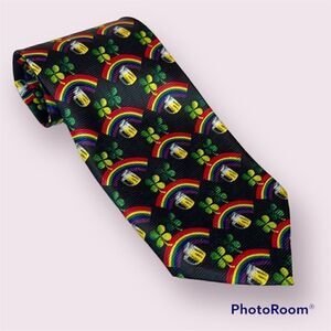 AESOP Vintage Clover & Beer St. Patrick's Day Tie